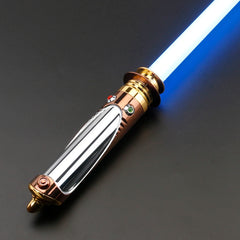 TXQSABER Emperor Smooth Swing Lightsaber Metal Hilt Heavy Dueling 10 Soundfonts 12 Colors Change Force FOC Jedi Laser Sword Toys