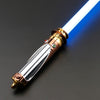 Image of TXQSABER Emperor Smooth Swing Lightsaber Metal Hilt Heavy Dueling 10 Soundfonts 12 Colors Change Force FOC Jedi Laser Sword Toys Shopping