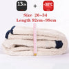 Image of Winter Lambwool Fluff Pencil Jeans Super Warm Women Fleece Lined Skinny Denim Pants Casual High Waist Thicken Stretch Vaqueros Shopping