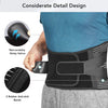 Image of AOLIKES Lower Back Brace with 6 Stays Anti-skid Orthopedic lumbar Support Breathable Waist Support Belt for Gym Pain Relief Shopping