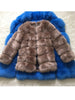 Image of ZADORIN New Luxury Splicing Long Faux Fur Coat Women Thick Warm Winter Fashion Fluffy Faux Fur Jacket Coats for Women Outerwear Shopping