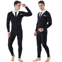 3MM Diving Clothes Conjoined Cold-proof Warm-keeping Diving Clothes Individualized Men's Western Clothing Diving Clothes Shopping