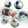 Image of Tcare Fashion 3D Sleeping Eye Mask, Travel Sleep Eye Shade Cover Nap Eye Patch Blindfolds Blinders Create Total Darkness Unisex Shopping