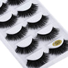 Image of 5 Pairs 5D Mink Eyelashes Natural False Eyelashes Lashes Soft Fake Eyelashes Extension Makeup Wholesale Shopping