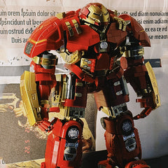 4123PCS Marvel Building Blocks Hulkbuster MK44 Bricks Plastic Model Technical Gifts Toys Boys Adult Kids Super Mecha Robot MOC Shopping