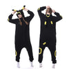 Image of Pokemon Umbreon Eevee Animal New Adult Kigurumi Onesie Pajamas Cute Costumes Unisex Party Jumpsuit Sleepwear Shopping