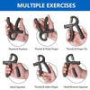 Image of R Shaped Spring Grip Professional Wrist Strength Arm Muscle Finger Rehabilitation Training Exercise Fitness Equipment Shopping