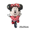 Image of Giant Disney Foil Balloon Mickey Mouse Balloons Minnie Birthday Party Decoration Kids Toy Baby Shower Ball Children Cartoon Gift Shopping