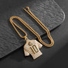 Image of Men and Women Fashion Ice Out Zircon Legend No. 10 Jersey Pendant Necklace Hip-Hop Punk Jewelry Shopping111