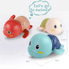 Image of Baby Bath Toys Bathing Cute Swimming Turtle Whale Pool Beach Classic Chain Clockwork Water Toy For Kids Water Playing Toys Shopping