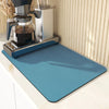 Image of Large Kitchen Super Absorbent Mat Coffee Dish Draining Mat Drying Mat Quick Dry Bathroom Drain Pad Kitchen Faucet Placemat Shopping