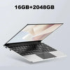 Image of New 2024 Laptop Computer Windows 11 Pro Ultra Slim Notebook 14.1 Inch Intel Pentium N3700 16GB 1024GB Office Study PC Computer Shopping111