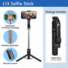 Image of Wireless Selfie Stick for Smartphone, 44 Inch Tripod with Bluetooth Remote, Portables Foldable Stand for Vlog Shooting Record Shopping111