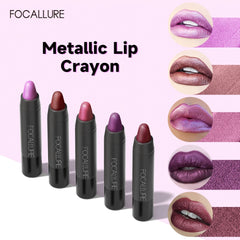 FOCALLURE 31 Colors Matte Lipstick Pencil High Crayons Gloss Long-lasting Waterproof Lip Balm Pen Lips Makeup Women Cosmetics Shopping