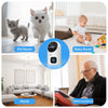 Image of JOOAN 4K PTZ IP Camera 10X Zoom Dual Lens Auto Tracking WiFi CCTV Camera Color Night Home Baby Monitor Video Surveillance Shopping