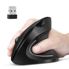 3 Levels DPI for Laptop, PC, Computer, Desktop, Notebook, Specially for Right-handers Wireless Vertical Mouse Shopping