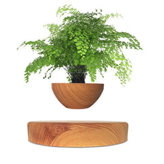 Hot Sale Levitating Air Bonsai Pot Rotation Planters Magnetic Levitation Suspension Flower Floating Pot Potted Plant Desk Decor Shopping