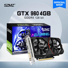 SZMZ Video Card NVIDIA Geforce GTX 960 2GB 4GB GDDR5 128 bit Graphics Card Gaming Display Card GPU Shopping