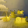 Image of Pokemon Pikachu Night Light Cute Anime Soft Light Bedroom Bedside LED Light Room Decoration Children's Toy Gift Shopping