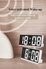 Image of Digital Alarm Clock Voice Control Teperature Snooze Night Mode Desktop Table Clock 12/24H Anti-disturb Funtion LED Clocks Watch Shopping