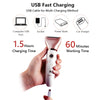 Image of USB Shaver For Women Facial Hair Remover Leg Body Hair Removal Female Shaving Machine Women Razor Electric Bikini Trimmer Shopping