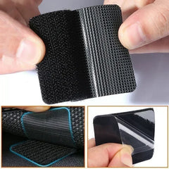 1-100pcs Carpet Fixing Stickers Car Foot Mat Tape Anti-Slip Self Adhesive Fastener Sofa Bed Sheet Clips Retention Grips