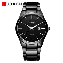 CURREN Top Brand Luxury Fashion Simple Men Watches Slim Steel Strap Waterproof Watch for Man Quartz Business Watch Clock 8106 Shopping