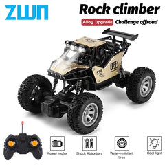 ZWN 1:20 2WD RC Car With Led Lights Radio Remote Control Cars Buggy Off-Road Control Trucks Boys Toys for Children Shopping