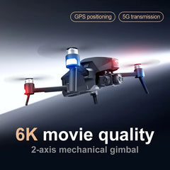 2021 M1 Pro 2 drone 4k HD mechanical 2-Axis gimbal camera gps system supports TF card rc drones gift toys distance 1.6km