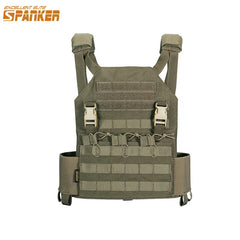 EXCELLENT ELITE SPANKER Outdoor Tactical Vests Modular Vest + M4 MOLLE  Board Plate Carrier Vests Hunting Jungle Combat Vest Shopping