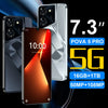 Image of Cell Phone Pova 5 Pro Smartphone 5G Original 7.3 HD Screen 108MP Dual Sim Smart Mobile Phones Android Face Unlocked Cellphones Shopping111