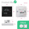 Image of Beok Tuya Smart Home Thermoregulator WIFI Warm Floor Thermostat for Electric Heating Temperature Controller Gas Boiler Yandex - Shopping