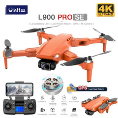 L900 Pro SE GPS Drone Profesional 4K HD 5G WIFI FPV Camera Quadcopter With Brushless Motor RC Mini Dron for Children Toys Shopping