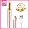 Image of USB Electric Eyebrow Trimmer Pen Hair Remover Eyebrow Razor/Epilator Eyebrows tools shaping Eye Brow Trimmer For Women's Shaver Shopping