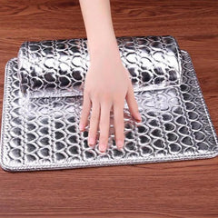 Professional Hand Cushion Holder Soft PU Leather Sponge Arm Rest Nail Pillow Manicure Art Beauty Nail Mat Pad Nail Tool Pillow