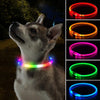 Image of Led Dog Collar Luminous Usb Cat Dog Collar 3 Modes Led Light Glowing Loss Prevention LED Collar For Dogs Pet Dog Accessories Shopping