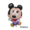 Image of Giant Disney Foil Balloon Mickey Mouse Balloons Minnie Birthday Party Decoration Kids Toy Baby Shower Ball Children Cartoon Gift Shopping