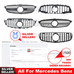 2019+ Front Mesh Suitable for mercedez A Class W177 amg GT Grill A35 Grille Front Bumper Racing grille A180 A200 A250 gt grill