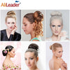 Image of Alileader New Donut Headband Women Hair Accessories Girl Magic Hair Magic DIY Tool Bun Maker Sweet French Dish Made Hair Band Shopping