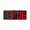 Image of Creative Number Clock Color Nightlight Temperature Calendar Alarm Clock LED Large Number Electronic Clock Backlight Home Decor Shopping