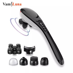 Cordless Handheld Back Massager , Rechargeable Electric Deep Tissue For Back Muscle Foot Neck Shoulder Leg Body Pain Relief Shopping