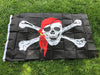 Image of SKY FLAG 3x5Fts 90X150cm Double Broken Skull With Knife Pirate Flag Jack Rackham Jolly Roger Flag For Decoration Shopping111