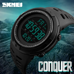 SKMEI Brand Men Sports Watches Fashion Chronos Countdown Waterproof LED Digital Watch Man Military Wrist Watch Relogio Masculino Shopping