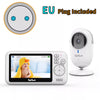 Image of 4.3 Inch Video Baby Monitor With Digital Zoom Surveillance Camera Auto Night Vision Two Way Intercom Babysitter Security Nanny Shopping