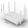 Image of Xiaomi Redmi AX5400 Mesh System Router WiFi 6 4K QAM 160MHz High Bandwidth 512MB Memory Repeater Amplifier Work With Xiaomi App Shopping