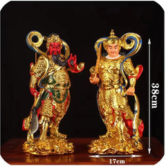 Character Statue, Guan Gong, Wei Tuo, Statue, Buddhist Supplies, Resin Crafts, Home Decorations, Holiday Gifts Shopping