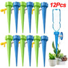 Image of Automatic Drip Irrigation System Self Watering Spike for Flower Plants Greenhouse Garden Adjustable Auto Water Dripper Device Shopping