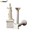 Image of Creative Athena Goddess Statuary Head Picture Places Adornment Study Handicraft Tabletop Murals Ornament Accessories Furnishing Shopping