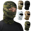 Image of Cycling Full Face Mask Military Camouflage Balaclava Outdoor Fishing Hunting Hood Protection Army Sports Helmet Liner Cap Scarf Shopping