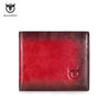 Image of BULLCAPTAIN RFID Blocking Men's Leather Wallet Bifold Slim Wallet Multi-card Card Holder ID Wallet QB 05 Shopping